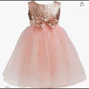 Girls Sequin Dress